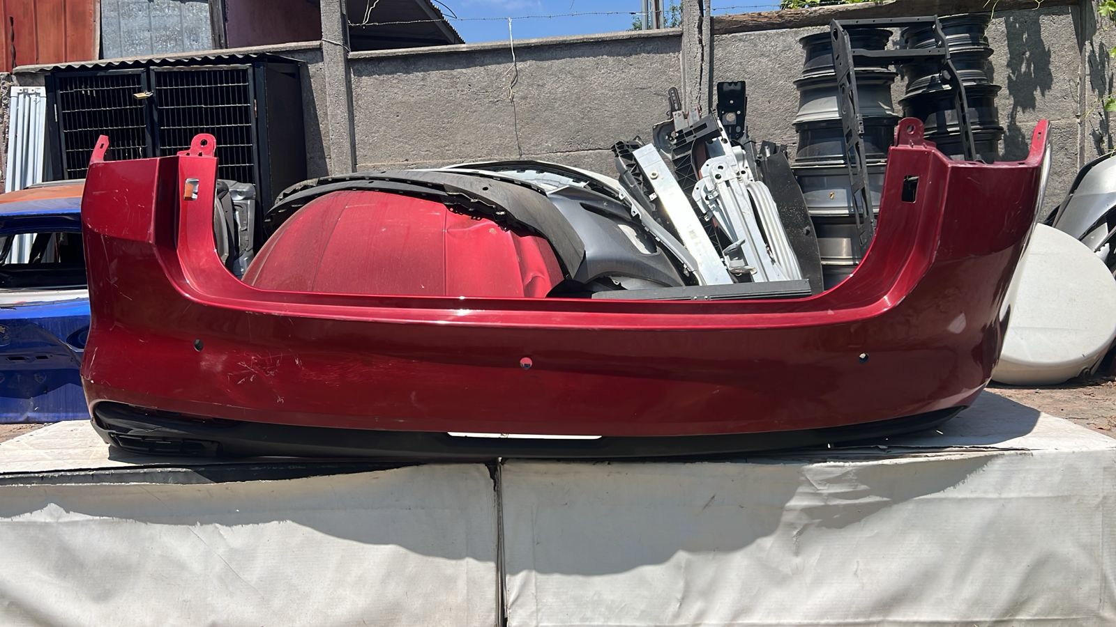 PARACHOQUE TRASERO CHEVROLET SAIL (23-25)